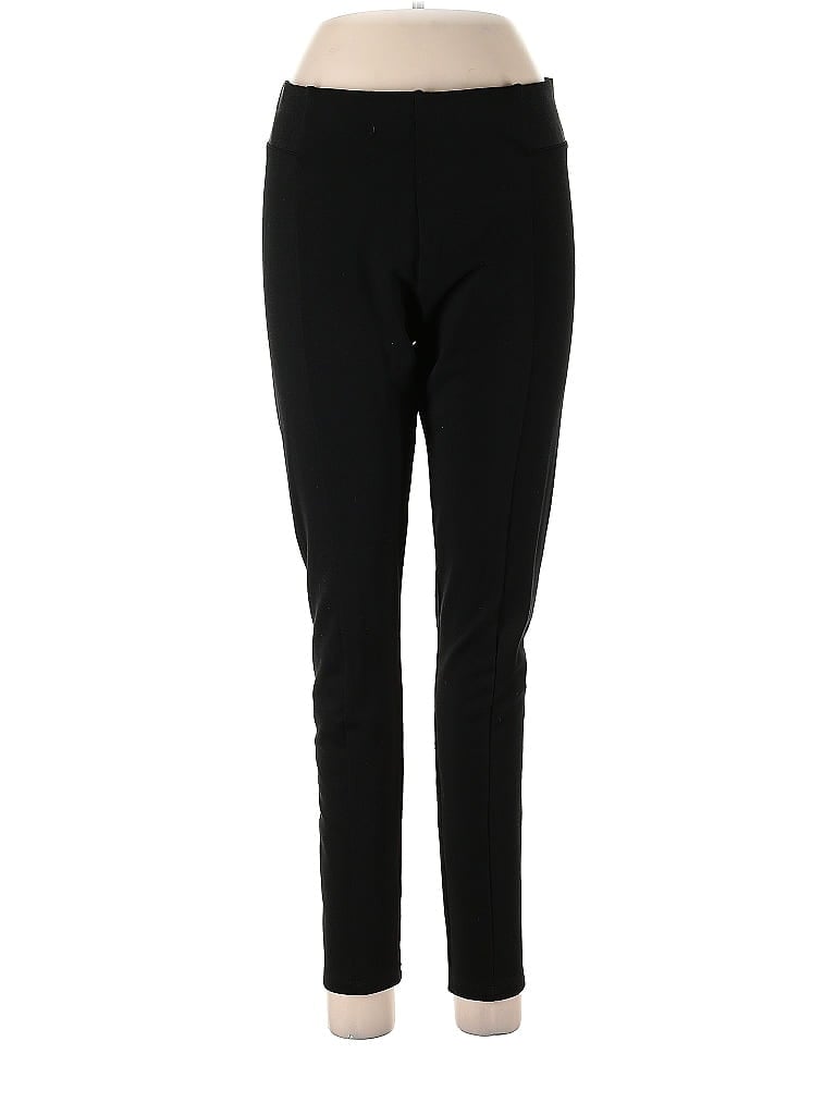 Pre-owned H&m Casual Pants In Black