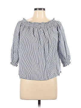 Marled by Reunited Short Sleeve Blouse (view 1)
