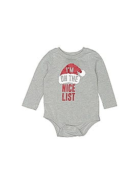 North Pole Trading Co. Long Sleeve Onesie (view 1)