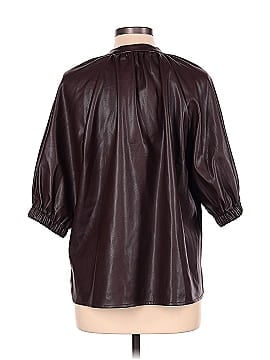 Marc New York Faux Leather Top (view 2)