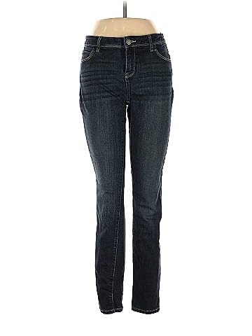 Simply Vera Vera Wang Solid Blue Jeggings Size 6 - 54% off