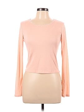 Pink Rose Long Sleeve Top (view 1)