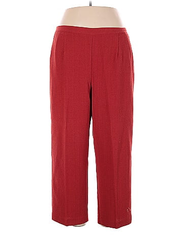 Alfred dunner red on sale pants