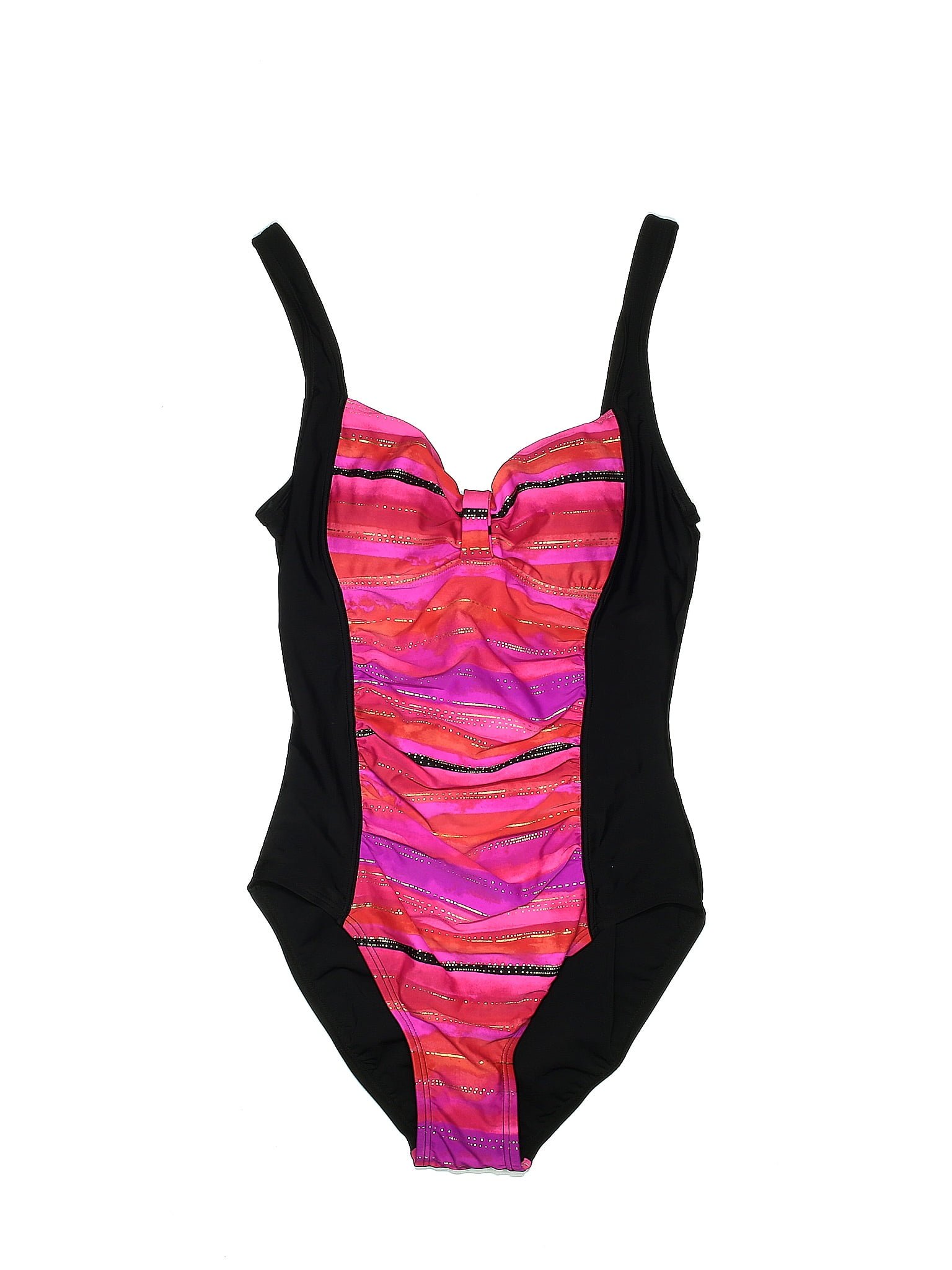 Beach Diva Pink One Piece Swimsuit Size 14 50 Off Thredup