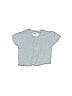boy+girl 100% Cotton Marled Blue Short Sleeve Blouse Size 6 mo - 12 mo - photo 1