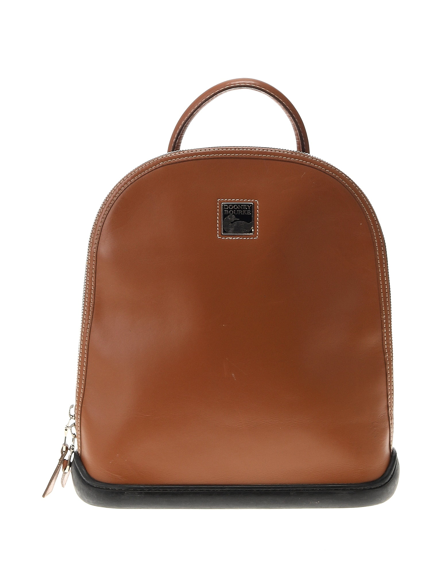 Dooney Bourke Brown Leather Backpack One Size 68 off thredUP