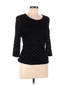 Brittany Black Short Sleeve Blouse (view 1)