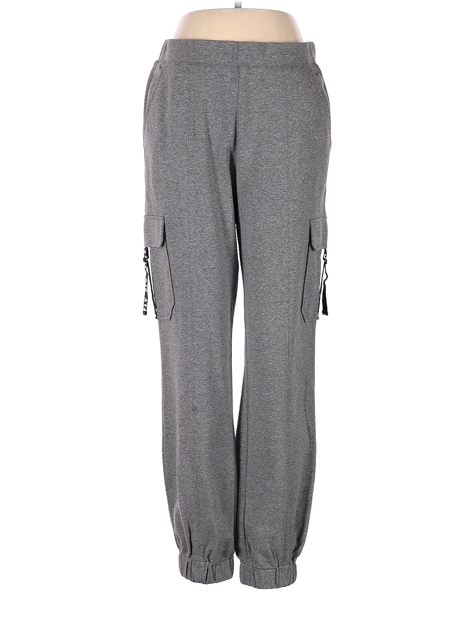 Gabrielle Union New York and Company Gray Cargo Pants Size S 67 off
