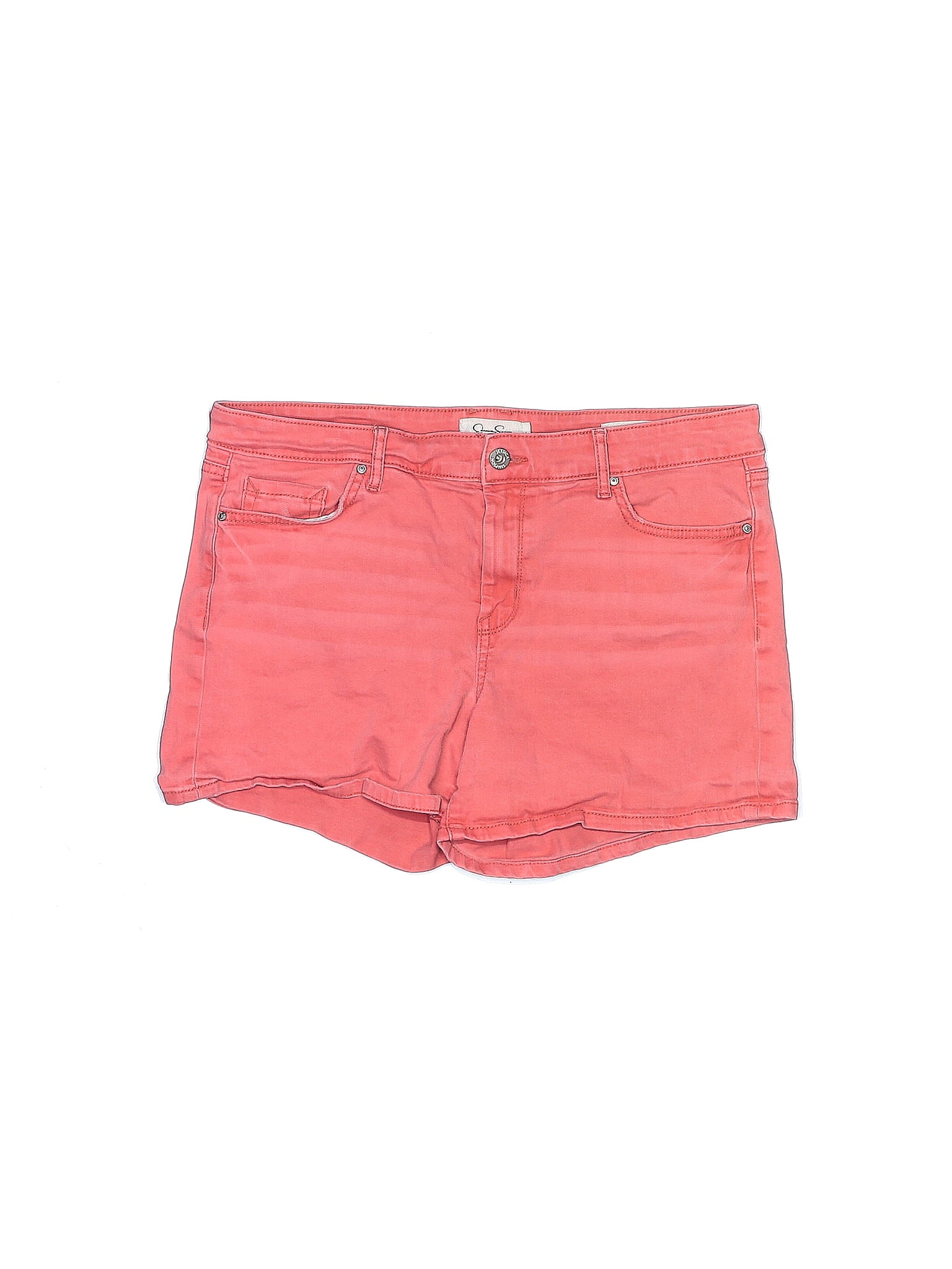 Jessica Simpson Pink Denim Shorts 31 Waist - 48% off | thredUP