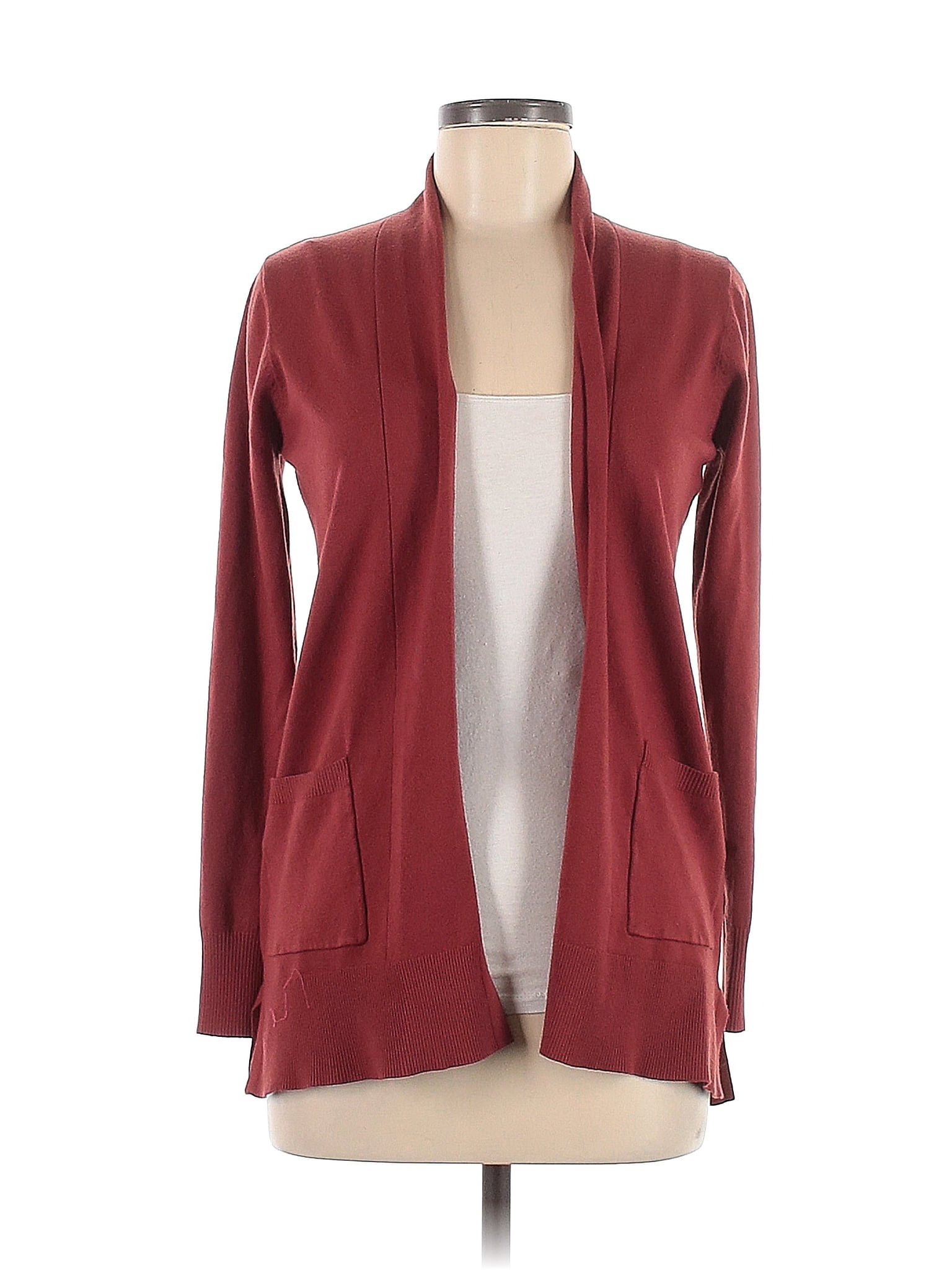 Pink Clover Burgundy Cardigan Size M - 57% off | thredUP