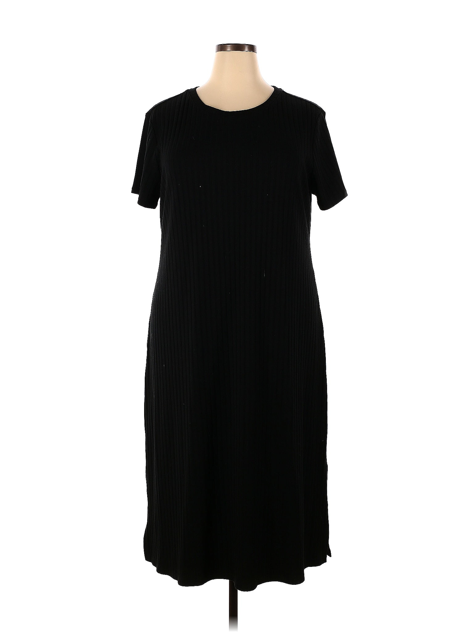 Ann Taylor LOFT Black Casual Dress Size 20 (Plus) 67 off thredUP