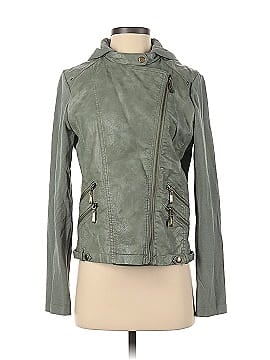 Montana Faux Leather Jacket (view 1)