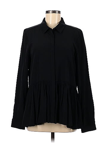 Tibi store silk top