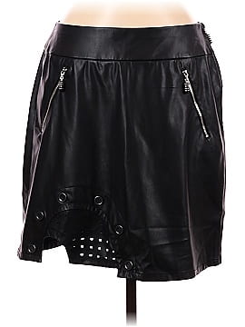 Jamie Sadock Faux Leather Skirt (view 1)