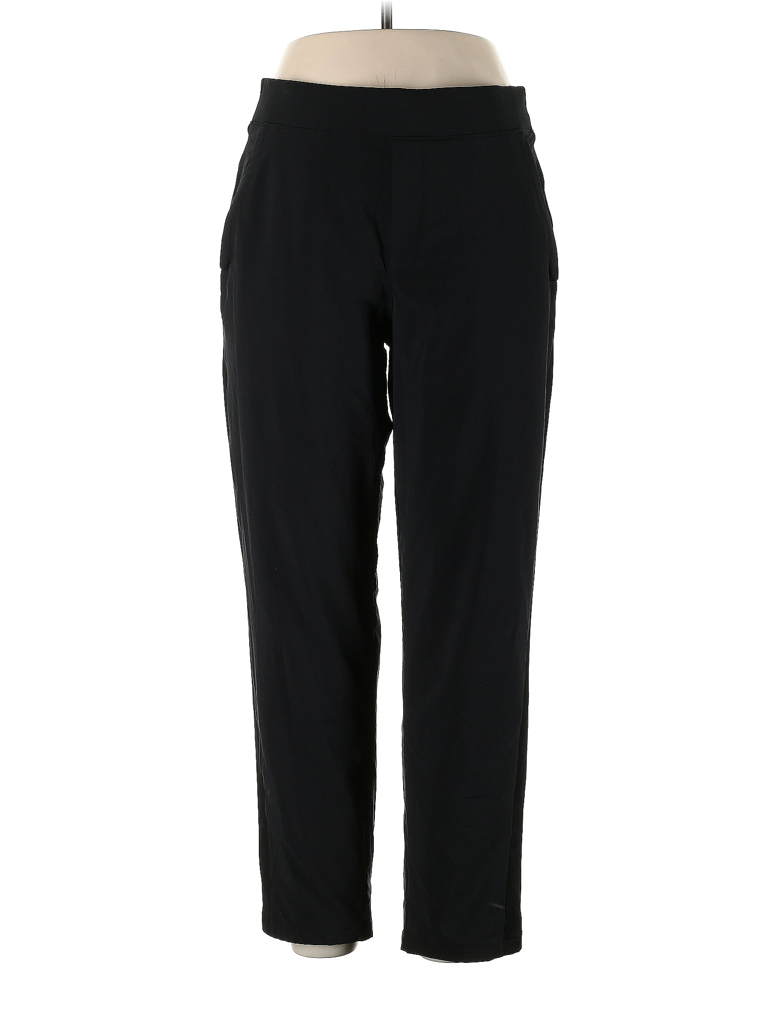 Athleta Solid Black Casual Pants Size 0 - 60% off