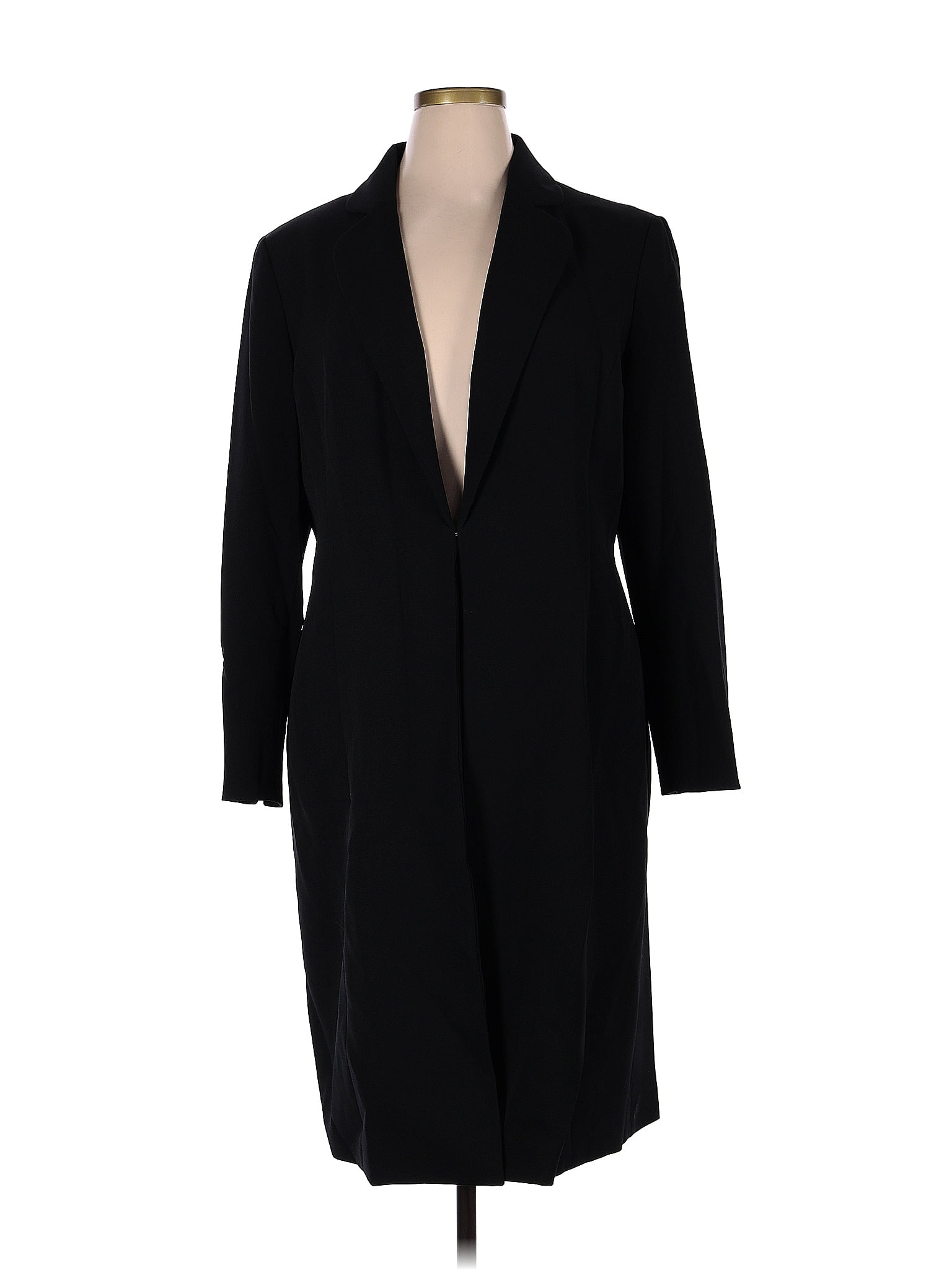 Le Suit 100% Polyester Black Coat Size 16 - 77% off | thredUP