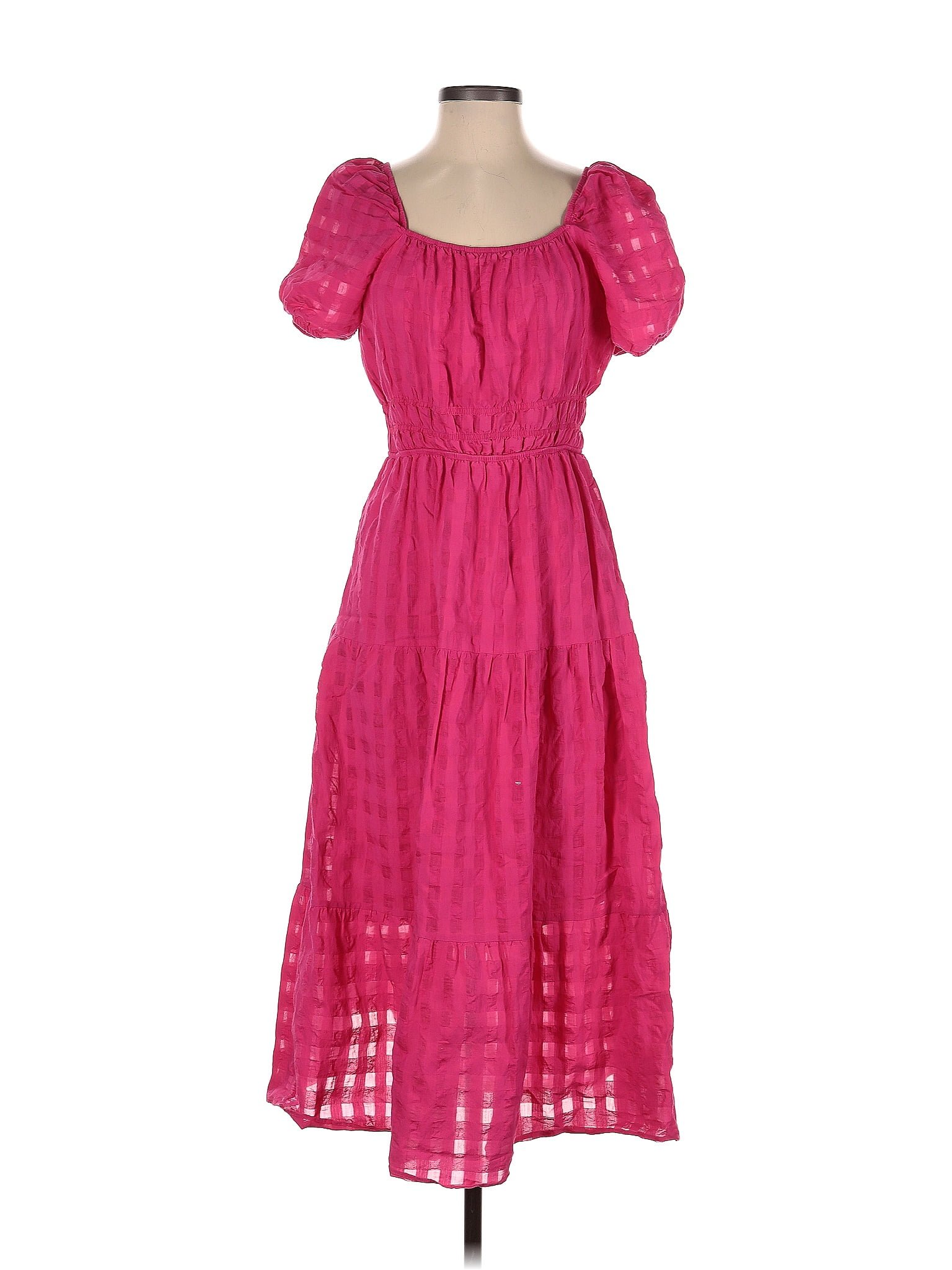 Anthropologie Pink Casual Dress Size S - 66% off | thredUP