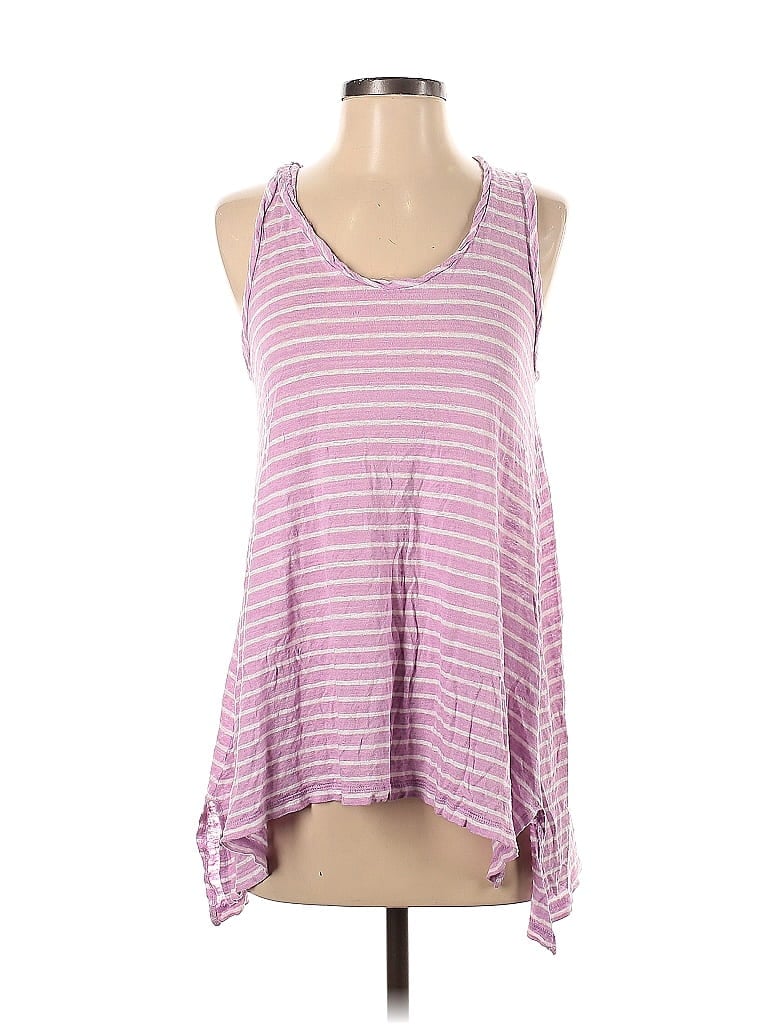 Calypso St. Barth 100% Linen Pink Tank Top Size S - photo 1