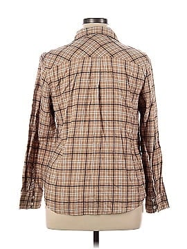 J.Crew Factory Store Long Sleeve Button-Down Shirt (view 2)