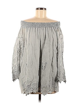 Saks Fifth Avenue Long Sleeve Blouse (view 1)