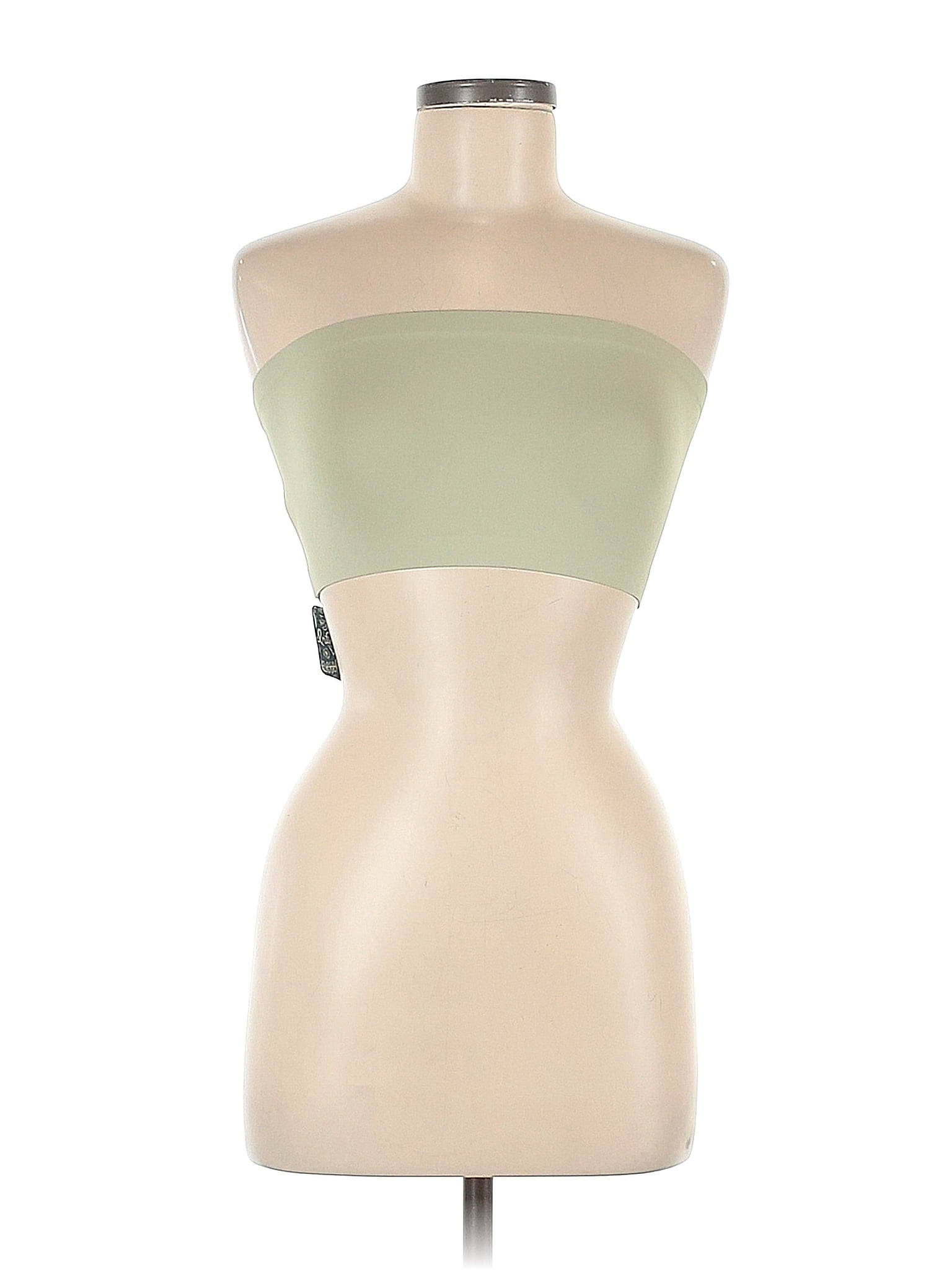 Intimately by Free People Solid Green Tube Top Size M - 53% off | ThredUp