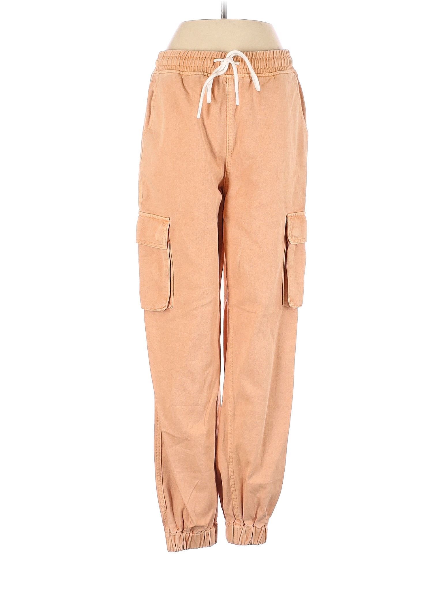 Forever 21 100 Cotton Tan Cargo Pants Size XS 50 off thredUP