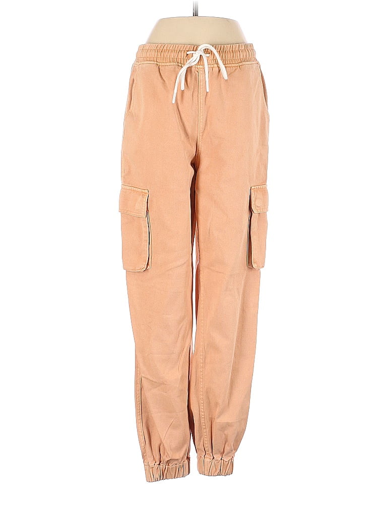 Forever 21 100 Cotton Tan Cargo Pants Size XS 50 off thredUP