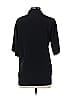 Topshop 100% Polyester Black Short Sleeve Blouse Size 2 - photo 2