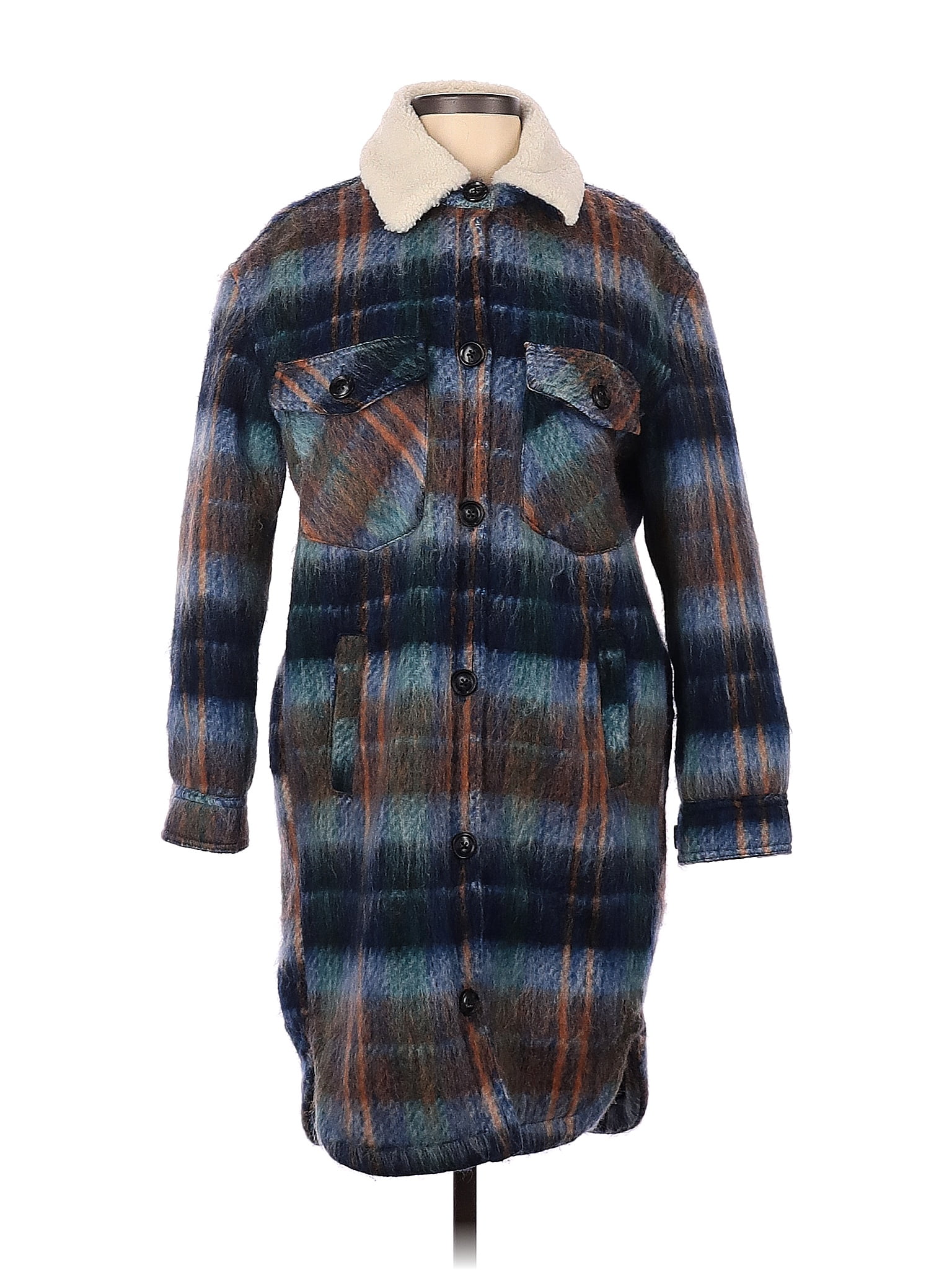 Blank NYC 100 Other Blue Coat Size XS 70 off thredUP