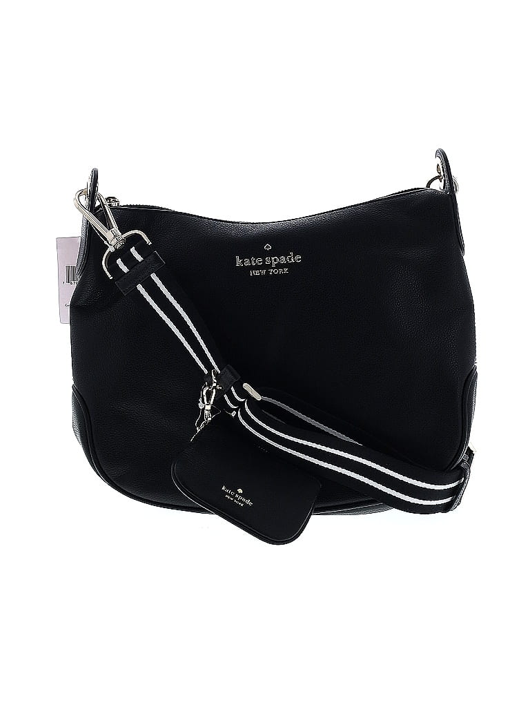 Kate Spade New York 100 Leather Black Leather Crossbody Bag One Size