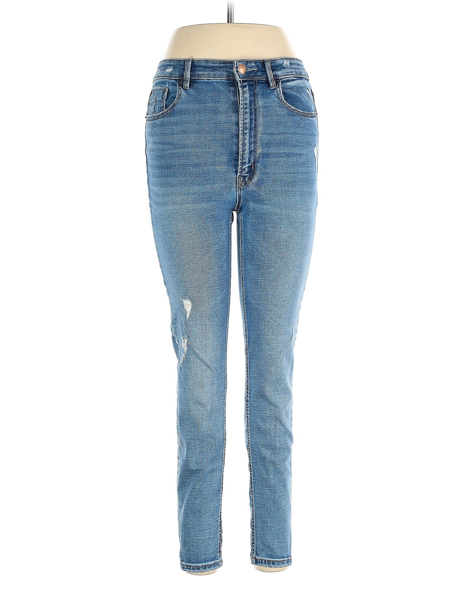 Stradivarius Blue Jeans Size 6 50 off thredUP