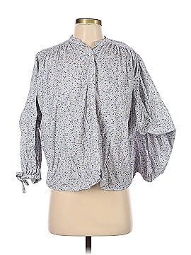DENA Long Sleeve Button-Down Shirt (view 1)