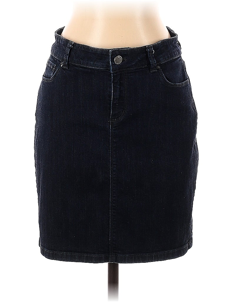 Ann Taylor Blue Denim Skirt Size 4 - 76% off | thredUP