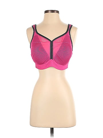Anita Color Block Pink Sports Bra Size 36F - 63% off