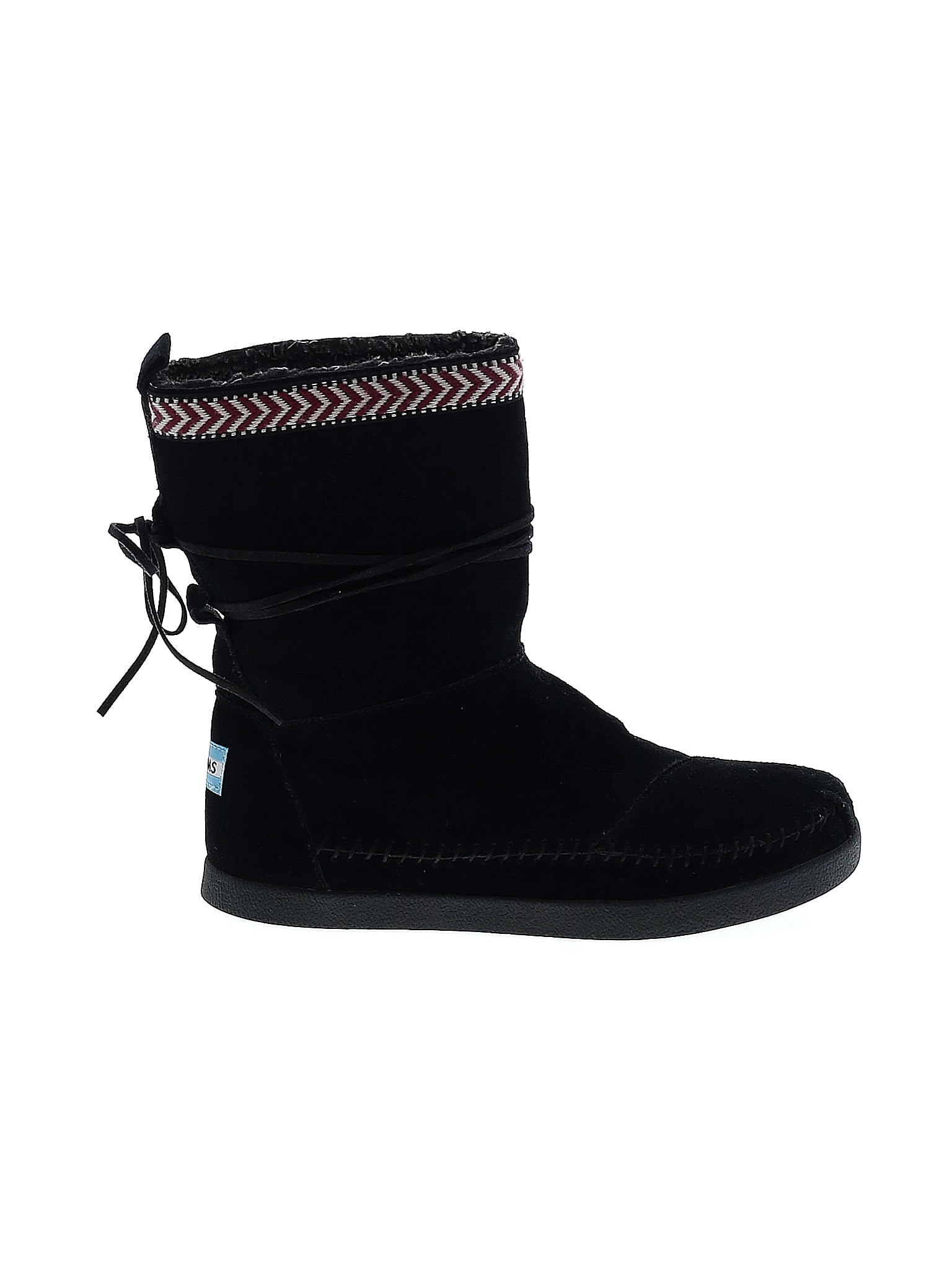 toms black boots womens
