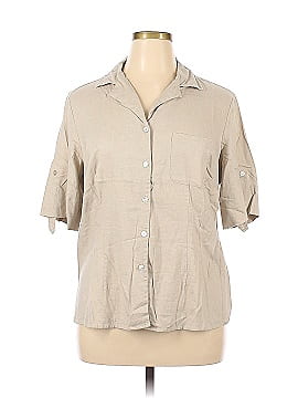 Michele Michelle Short Sleeve Button-Down Shirt (view 1)