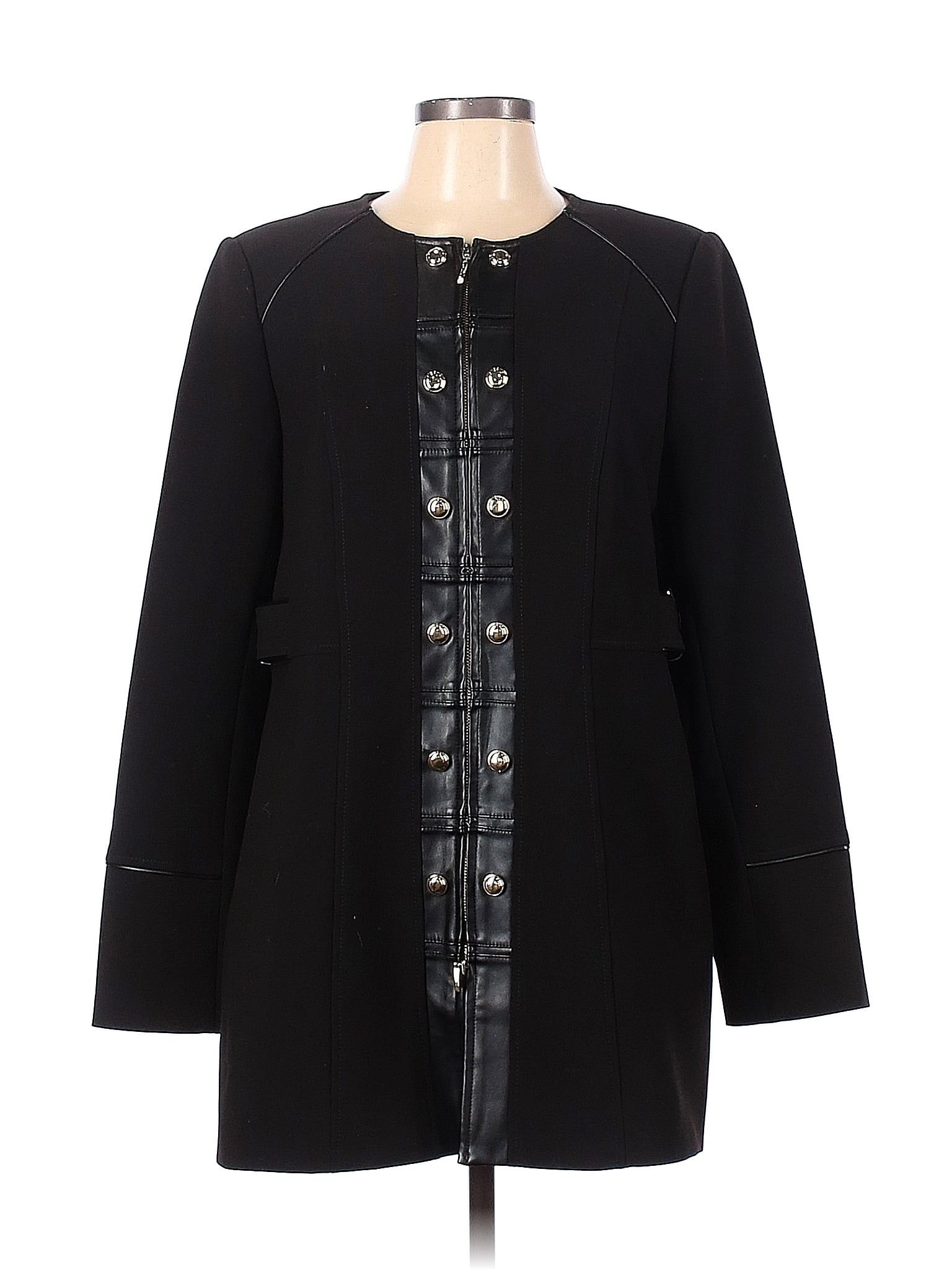 White House Black Market Black Jacket Size L 66 off thredUP