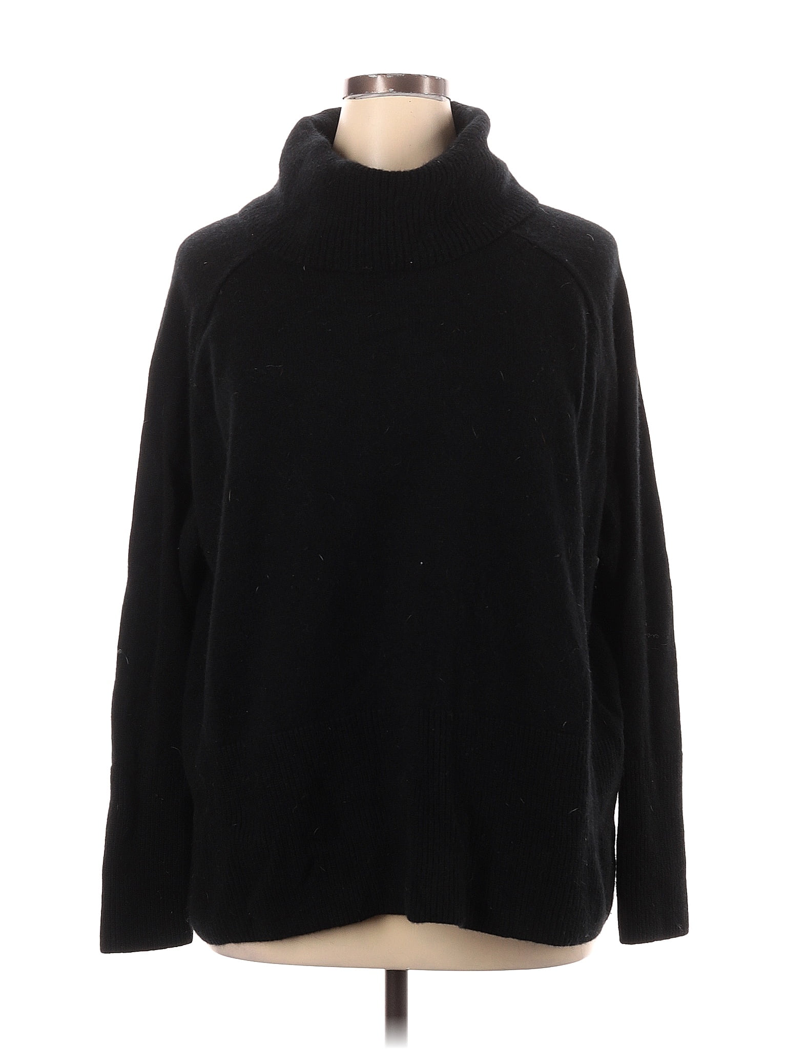 Athleta Black Turtleneck Sweater Size 1X (Plus) 57 off thredUP