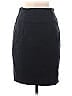 Banana Republic Solid Houndstooth Jacquard Grid Gray Casual Skirt Size 6 - photo 1