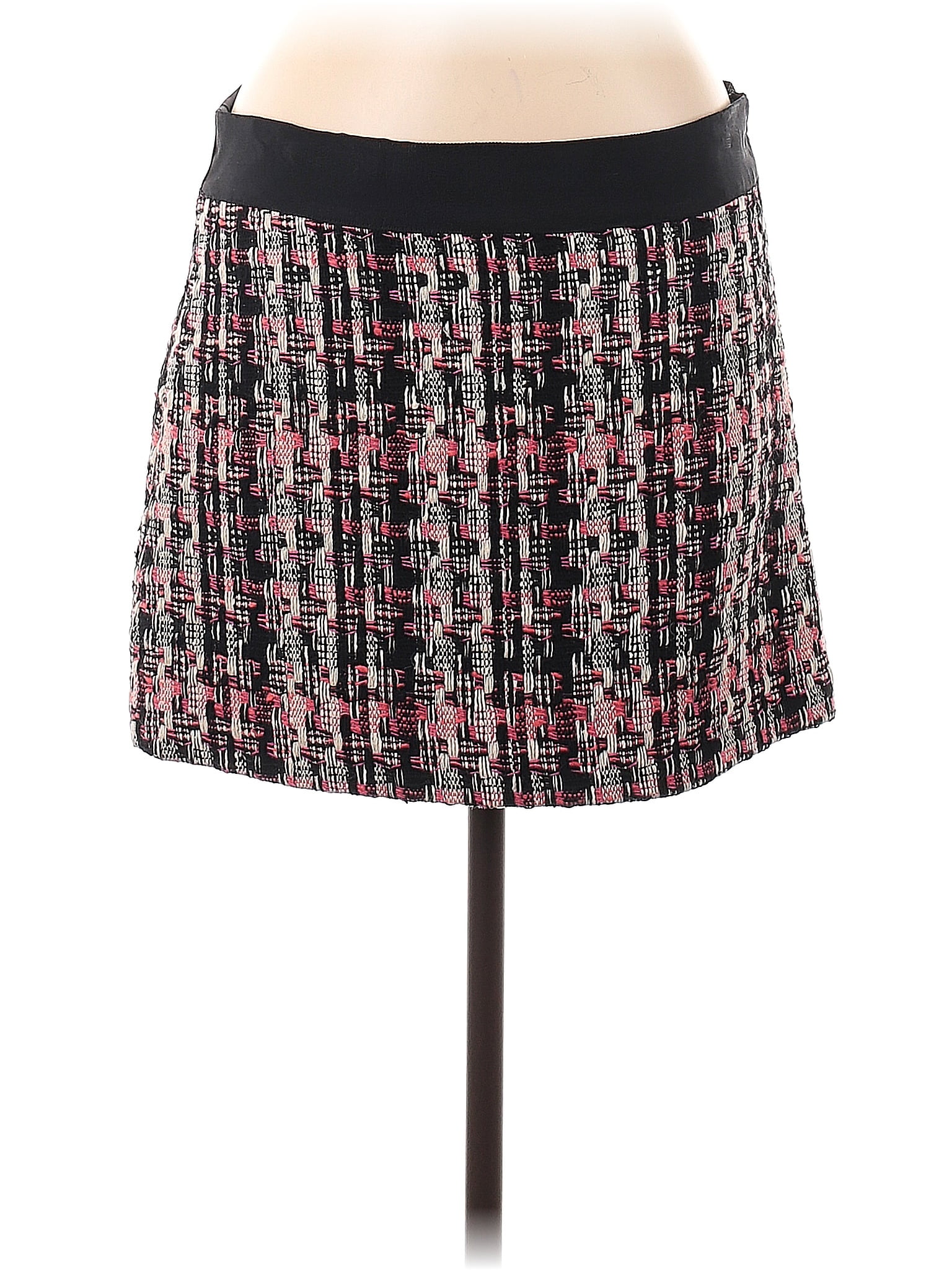 Milly 100% Wool Black Casual Skirt Size 6 - 78% off | thredUP