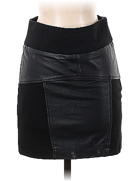 BCBGeneration Faux Leather Skirt (view 1)