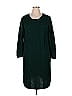 Jessica London Chevron-herringbone Green Casual Dress Size 14 - photo 1