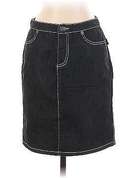 Pendleton Denim Skirt (view 1)