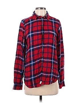 American Eagle Outfitters Long Sleeve Button-Down Shirt (view 1)