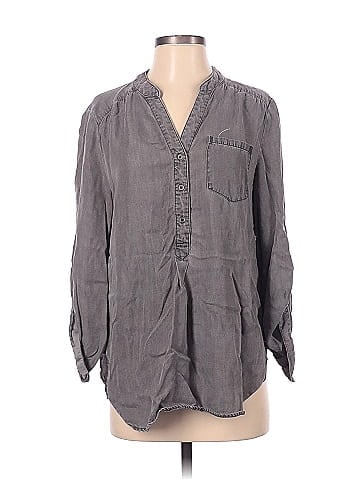 Intro 3/4 Sleeve Button-Down Shirt (view 1)