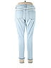 Ann Taylor LOFT Marled Hearts Blue Petite Unpicked Hem High Rise Skinny Jeans in Soft Washed Blue 30 Waist (Petite) - photo 2