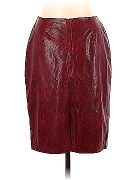 Assorted Brands Faux Leather Skirt (view 2)