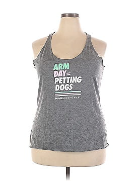 Puppies Make Me Happy Tank Top (view 1)