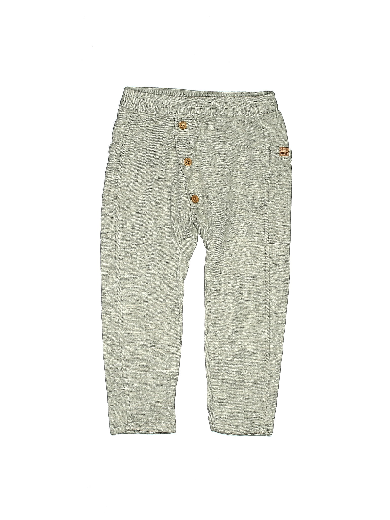 Zara Green Casual Pants Size 3 4 60 off thredUP