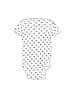 Carter's 100% Cotton Print White Short Sleeve Onesie Size Newborn - photo 2